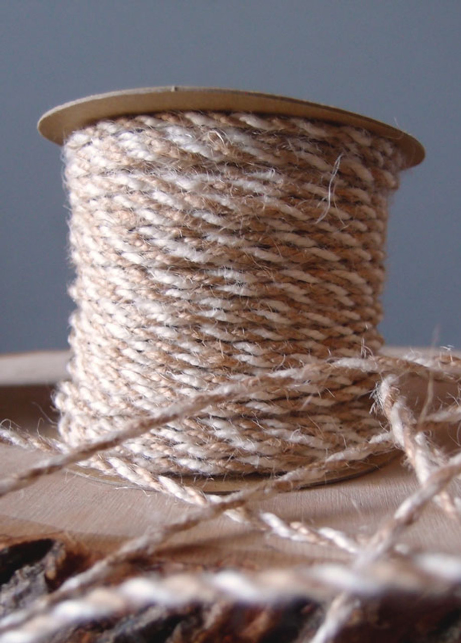 Ivory Two-Tone Jute Twine (2.5mm)