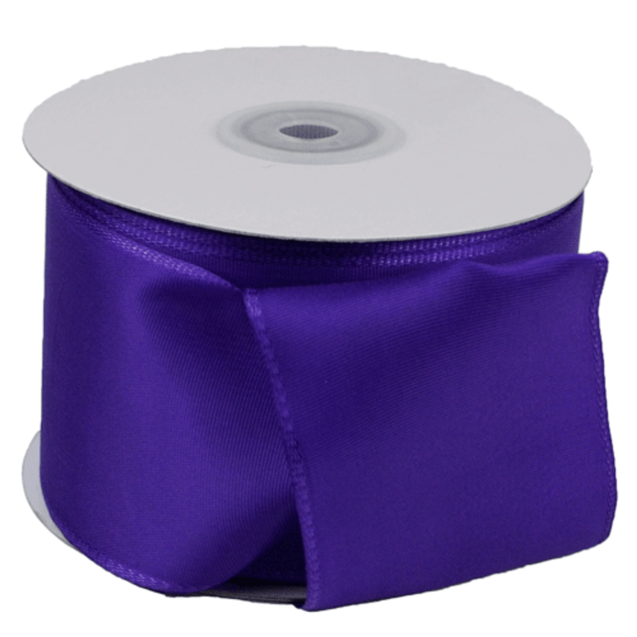 Purple Florist’s Choice Ribbon with Wire Edge (2 sizes)