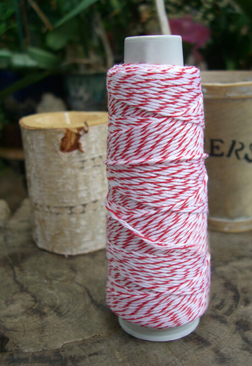 Red & White Baker's Twine