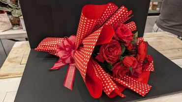 Using Korean Floral Wrap for Bouquets