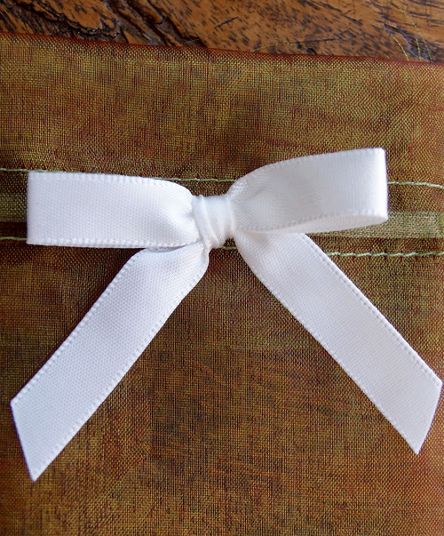 Bows - Pre-Tied Bows w/ Twist-tie - Satin - Packaging Decor