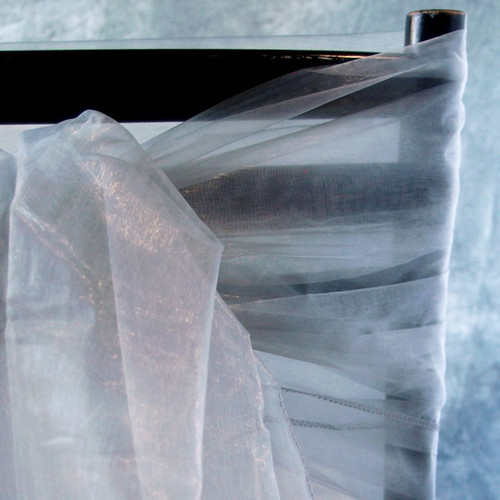 Silver Organza Sheet 54" x 108"