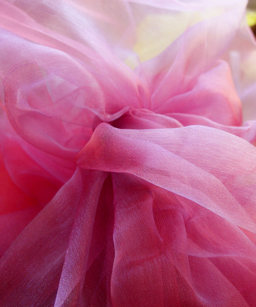 Purple Two-tone Organza Sheet 54" x 108"