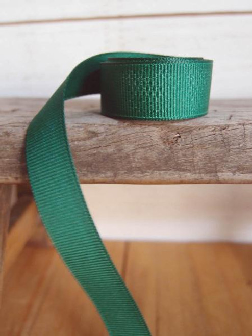 Hunter Green Grosgrain Ribbon (4 sizes)