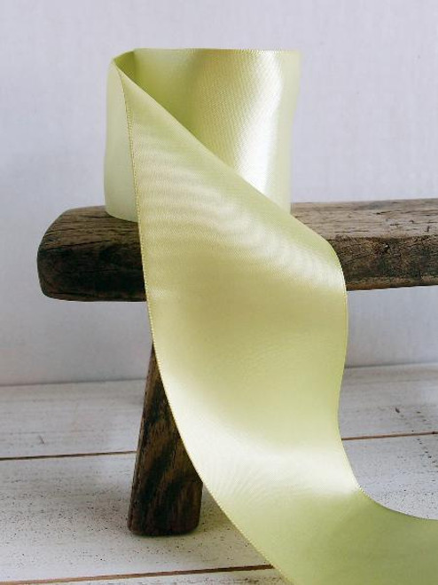 Lime Double Face Satin Ribbon (6 sizes) Lime Double Face Satin Ribbon (6 sizes)