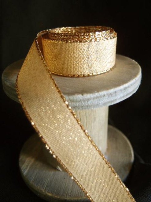 Gold Shimmery Ribbon