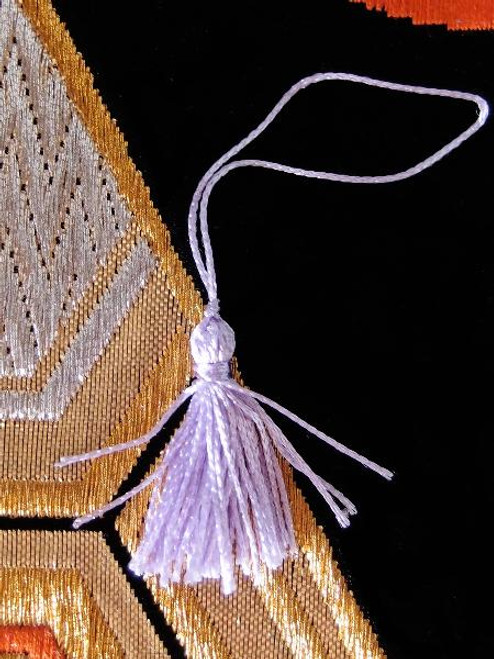 Lavender Mini Tassels 1"
