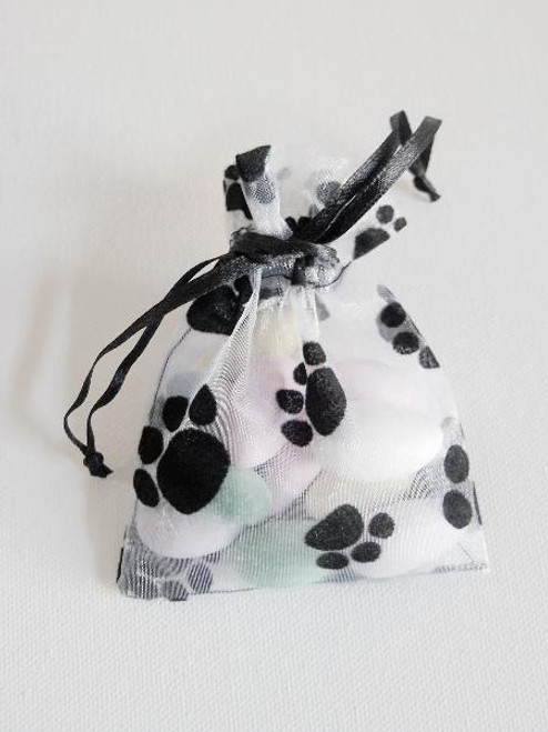 Paw on Organza Bags (4 sizes)