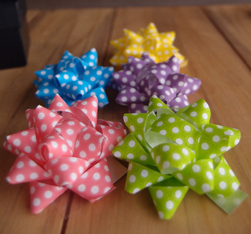  Glitter Mini Star Bows — Mac Paper Supply