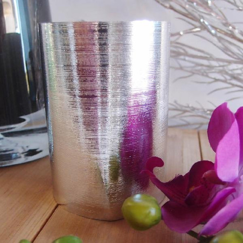 Silver Metallic Aspidistra Waterproof Leaf Ribbon Silver Metallic Aspidistra Waterproof Leaf Ribbon