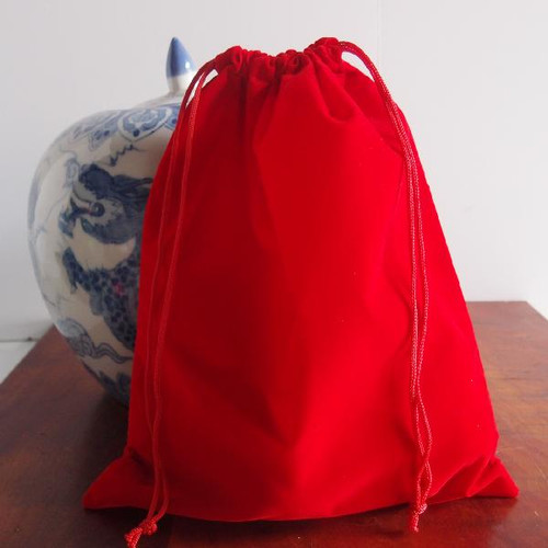 Red Large Velvet Bags (4 sizes)