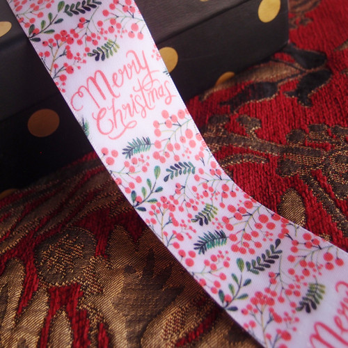 1 1/2" Christmas Berry Ribbon 