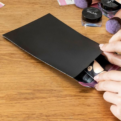 Adhesive Merchandise Bags 4 3/4" x 7 1/4" Black  Adhesive Merchandise Bags 4 3/4" x 7 1/4" Black