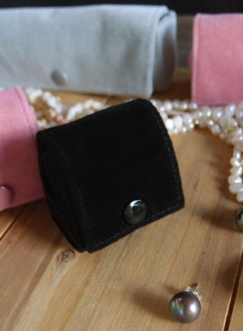 Black Velvet Jewelry Holder-Small