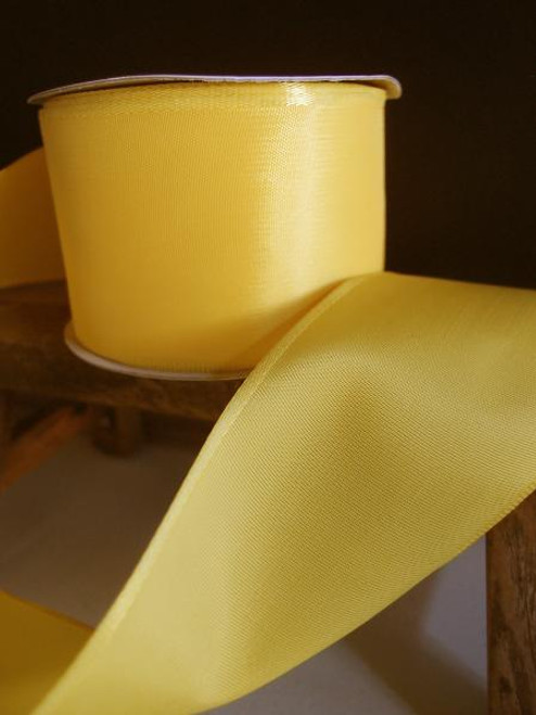 Yellow Florist’s Choice Ribbon with Wire Edge (2 sizes)