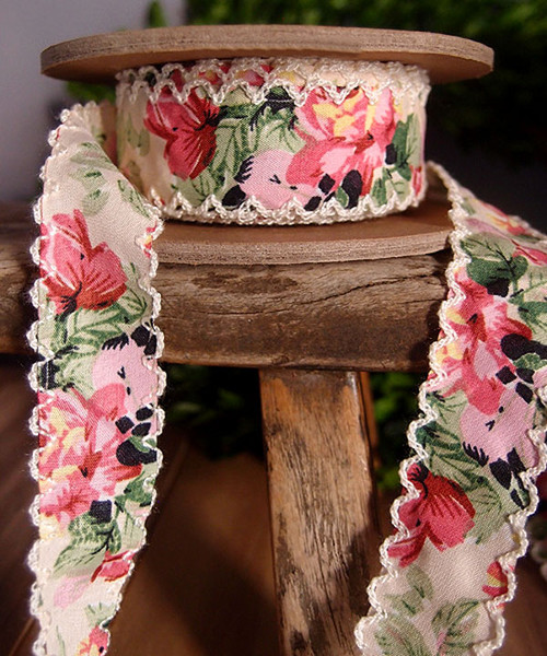 Wholesale Floral Ribbon, Ribbon With Flower Patterns