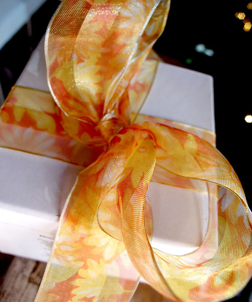 Floral Ribbons - Flower, Floral Print, Wired - Renaissance Ribbons