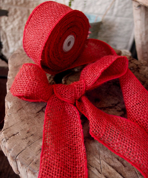 Wired Burlap Ribbon from American RIbbon Manufacturers