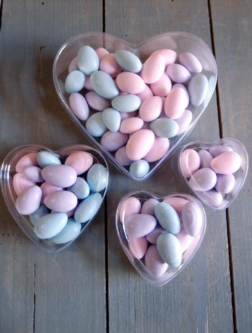 Clear PET Blister Heart Box (4 sizes) Clear PET Blister Heart Box (4 sizes)