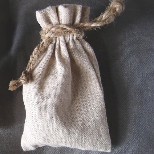 Linen Bag with Jute Cord (11 sizes)