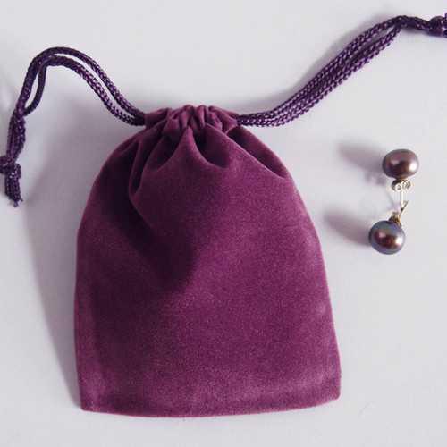 Purple Velvet Bags (4 sizes) Purple Velvet Bags (4 sizes)
