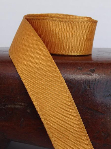 Gold Two-Toned Grosgrain Ribbon (2 sizes) - Packaging Decor