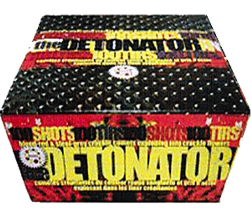 The Detonator Firework by Hands Fireworks brought to you by Uncle John's Fireworks. 100 rapid fire fanning shots.