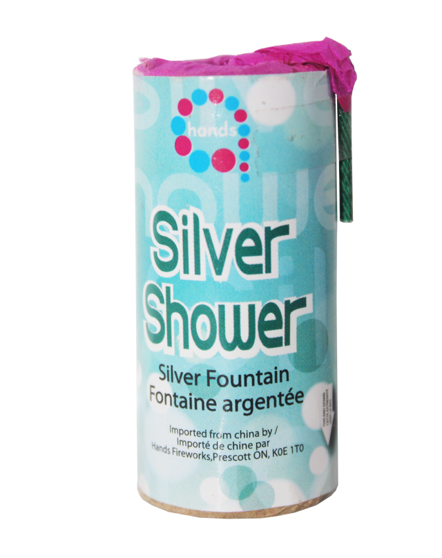 Hands Silver Shower Uncle John's Fireworks