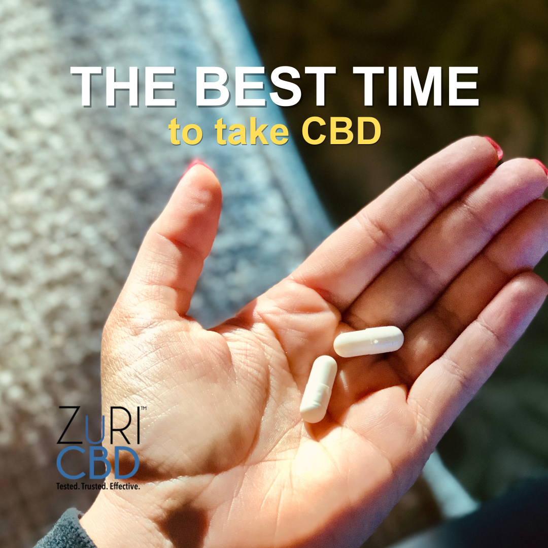 When is the Best Time of Day to Take CBD? ZURI CBD