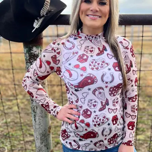 Hey Pretty Girl Mesh Top