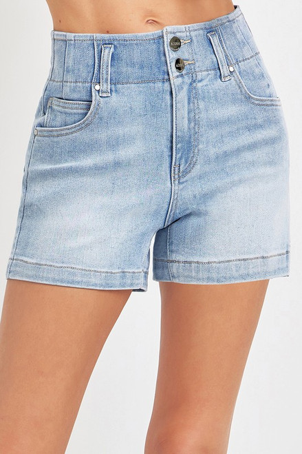 High Waist Denim Shorts High Waist Denim Shorts