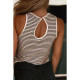 Striped tank top