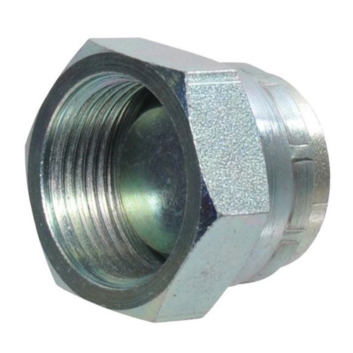Hydraulic 3/4" BSP Female Blanking Cap Stop
Connection Ø 3/4" BSP 60° Cone
Nominal Pressure 400 Bar
Wrench Size 32 mm
Material Steel Zinc Plated Hydraulic 3/4" BSP Female Blanking Cap Stop
Connection Ø 3/4" BSP 60° Cone
Nominal Pressure 400 Bar
Wrench Size 32 mm
Material Steel Zinc Plated