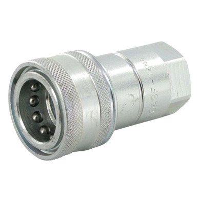 Quick Release Hydraulic Coupling - BSP Flat Face Connector 1/4" 3/8" 1/2" ISO 16028