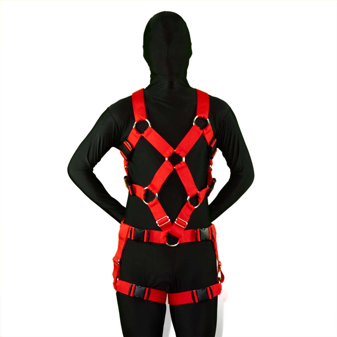 Full X-Chest Harness with Leg-Straps (Detachable)