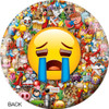 OTBB Emoji Laugh-Cry Bowling Ball