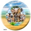 OTBB African Animals Selfie Bowling Ball