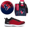 Houston Texans Ball, Bag and Shoes Mens Package