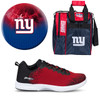 New York Giants Ball, Bag and Shoes Mens Package