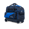 Brunswick Zone Double Roller Bowling Bag - Blue Brunswick Zone Double Roller Bowling Bag - Blue