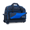 Brunswick Zone Double Roller Bowling Bag - Blue Brunswick Zone Double Roller Bowling Bag - Blue
