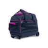 Brunswick Zone Double Roller Bowling Bag - Raspberry Brunswick Zone Double Roller Bowling Bag - Raspberry
