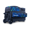 Brunswick Punisher Triple Roller Bowling Bag - Blue/Green Brunswick Punisher Triple Roller Bowling Bag - Blue/Green