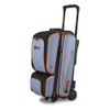 Hammer Gauntlet Triple Roller Bowling Bag - Grey