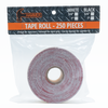 Hammer Insert Tape - White 3/4" - 250 Piece Roll
