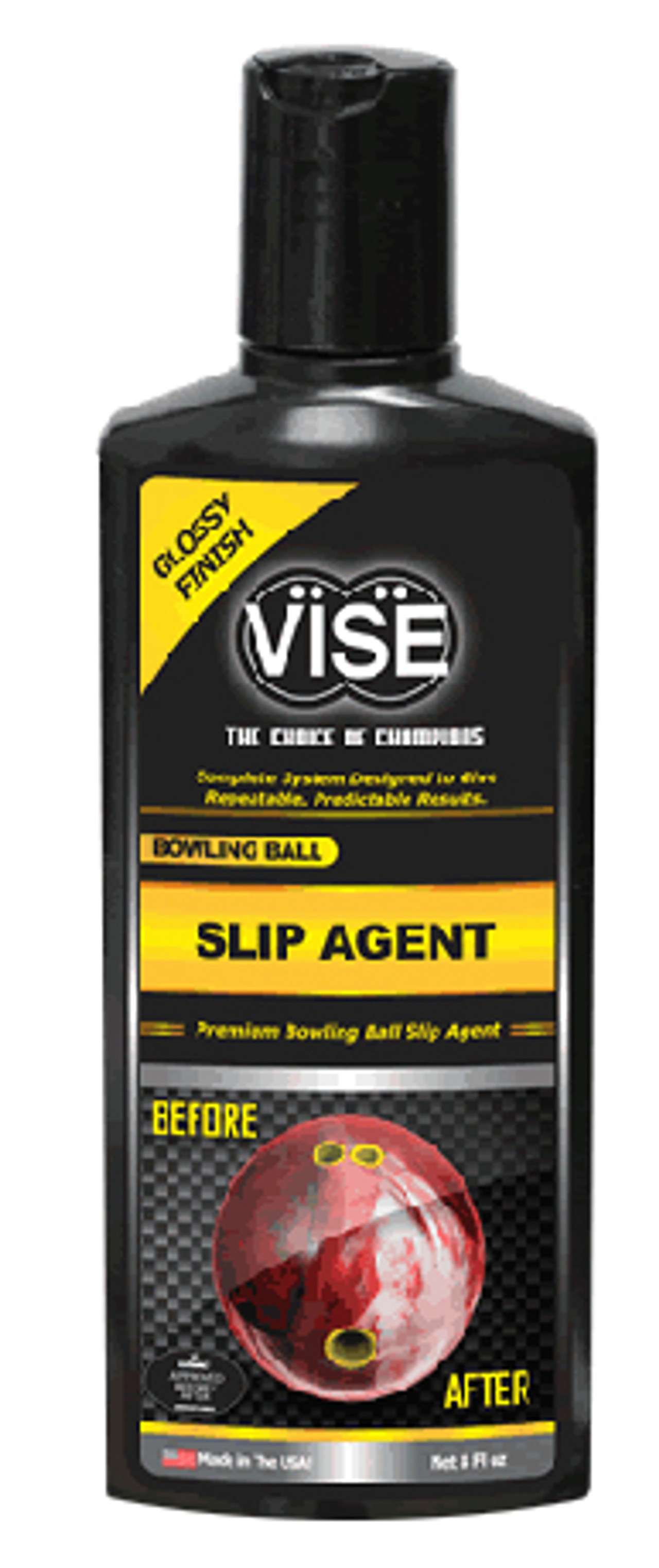 Vise Bowling Ball Slip Agent 8 Oz BowlingBallDepot Com   ViseSlipAgentBowlingBallPolish8  09489  58742.1528484479 