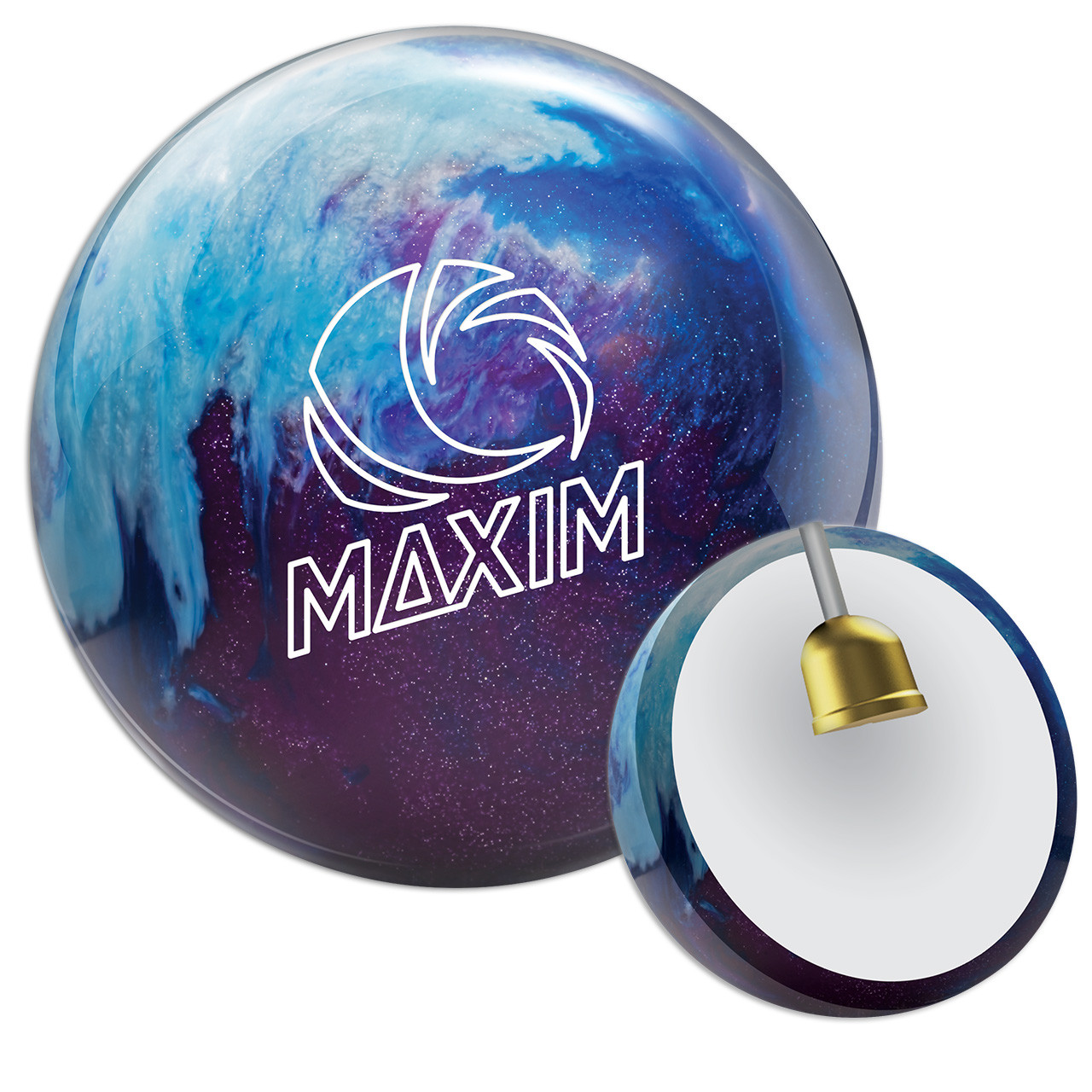 Brunswick Target Zone Galactic Sparkle Bowling Ball FREE SHIPPING