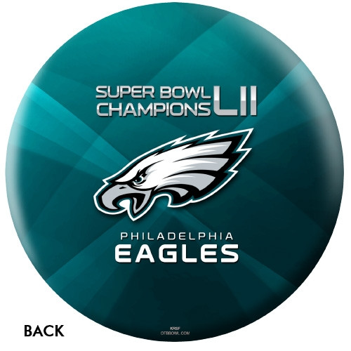 OTTB Philadelphia Eagles Bowling Ball Super Bowl 52 Champions FREE