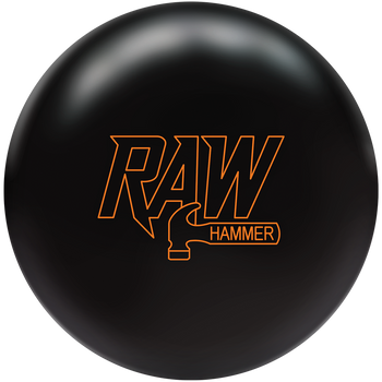 Hammer Raw Bowling Ball - Black Solid