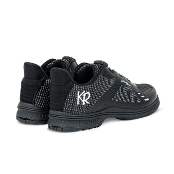 KR Strikeforce Men's Jet FT Bowling Shoes - Left Hand - Black/Silver KR Strikeforce Men's Jet FT Bowling Shoes - Left Hand - Black/Silver